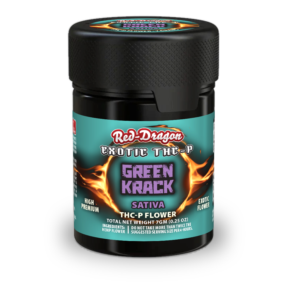 THC-P Exotic Green Krack | 7G image 0
