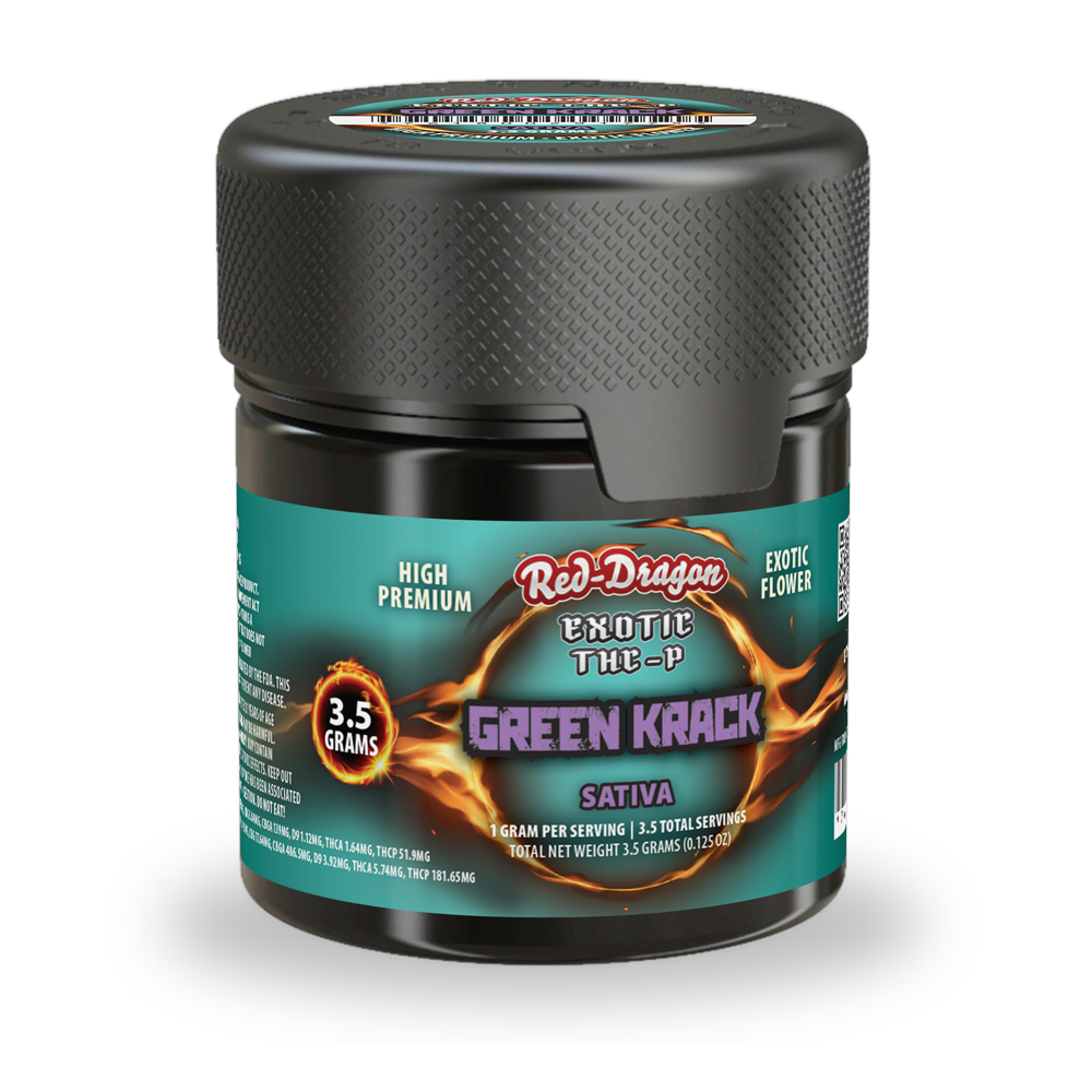 THC-P Exotic Green Krack | 3.5G