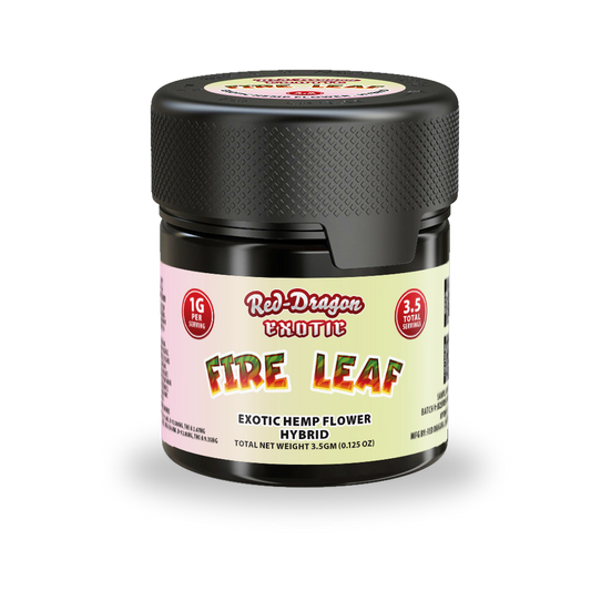Exotic Hemp Fire Leaf | 3.5G image 0