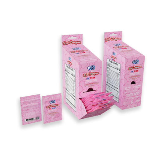 Rip'd & Red Dragon THC-P Gummies 50 CT | Strawberry image 0