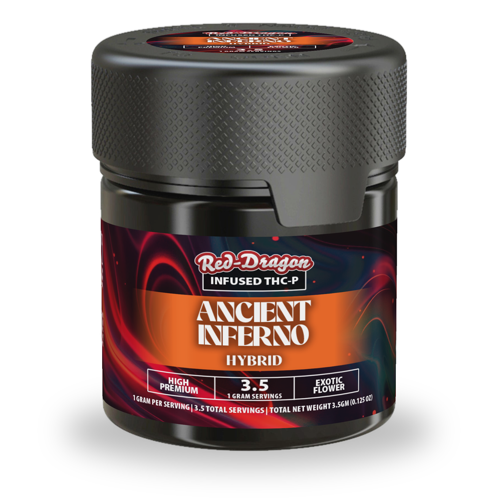 THC-P Infused Ancient Inferno | 3.5G image 0