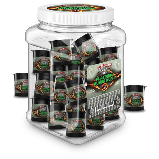 THC-P Exotic Platinum Bubba Kush | 1G 28Ct image 0