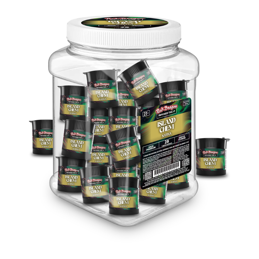 THC-P Infused Island Chem | 1G 28Ct image 0