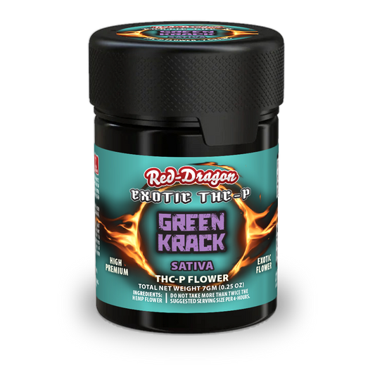 THC-P Exotic Green Krack | 7G image 0