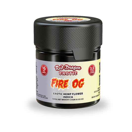 Exotic Hemp Fire OG | 3.5G image 0
