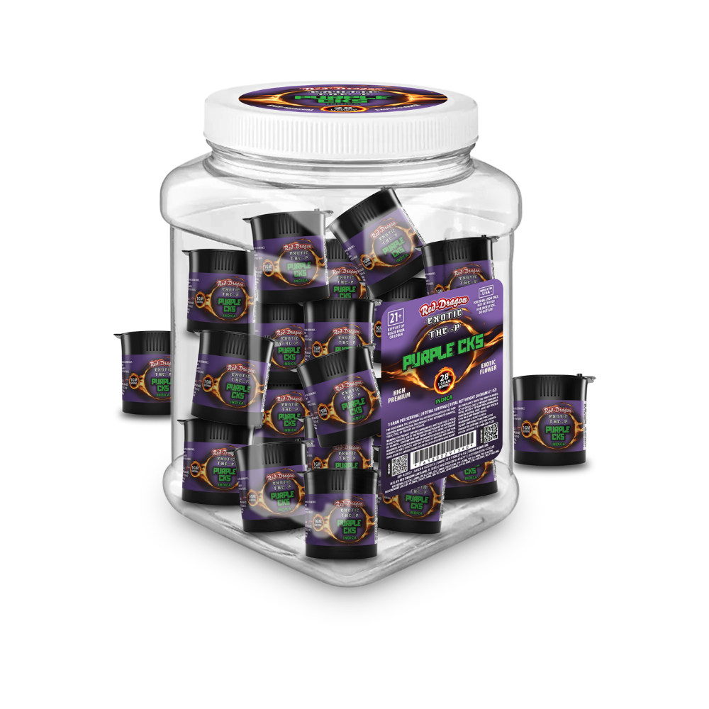 THC-P Exotic Purple Cks | 28G image 0