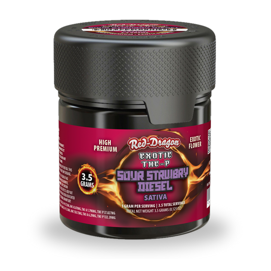 THC-P Exotic Sour Strwbry Diesel | 3.5G image 0