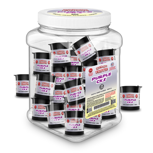 Exotic Hemp Purple Cks | 1G 28Ct image 0