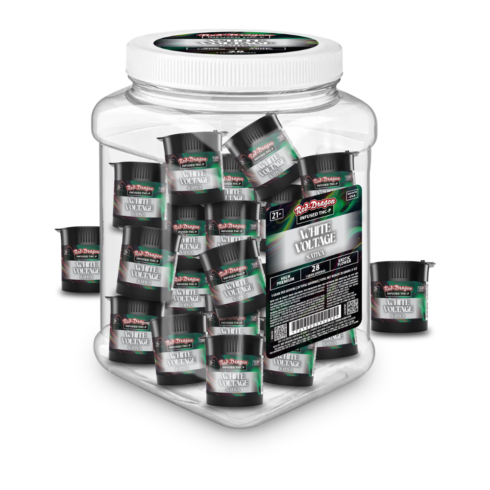 THC-P Infused White Voltage | 1G 28Ct image 0