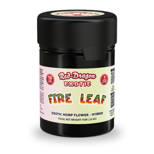 Exotic Hemp Fire Leaf | 7G image 0